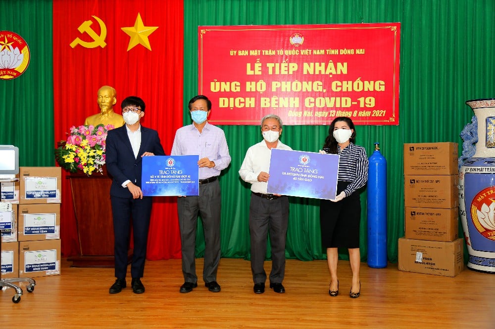 QUỸ TỪ THIỆN KIM OANH TẶNG HÀNG NGÀN VẬT TƯ Y TẾ CHO TỈNH ĐỒNG NAI VÀ BÌNH DƯƠNG