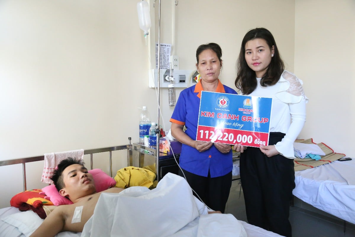 HỖ TRỢ VIỆN PHÍ CHO THANH NIÊN BỊ TAI NẠN GIAO THÔNG
