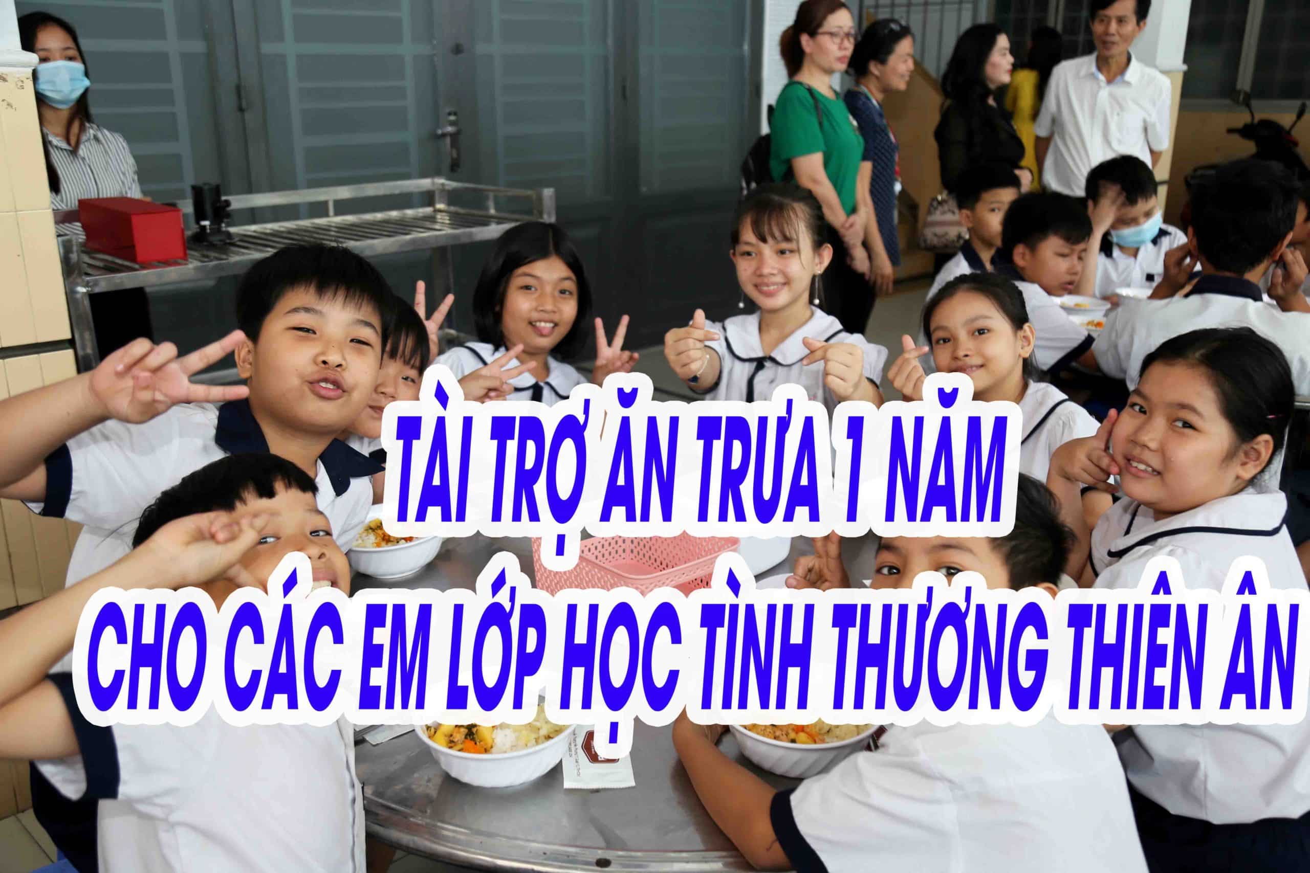 BỮA ĂN TRƯA VÀ NHỮNG TRĂN TRỞ TỪ LỚP HỌC TÌNH THƯƠNG