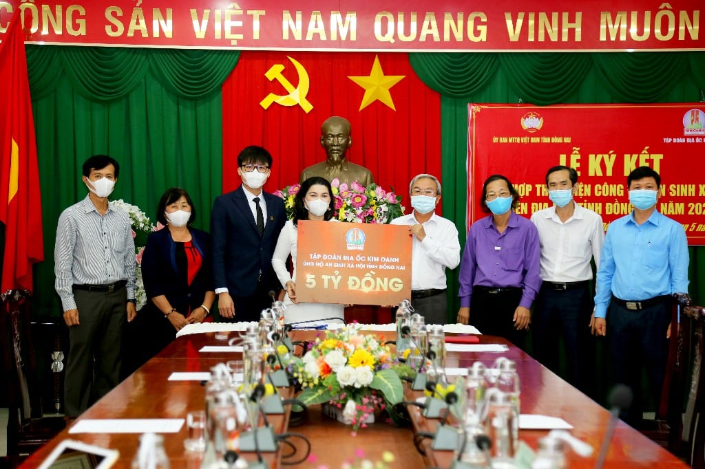 NHỮNG HOẠT ĐỘNG XÃ HỘI ĐẦY TRÁCH NHIỆM CỦA TẬP ĐOÀN ĐỊA ỐC KIM OANH