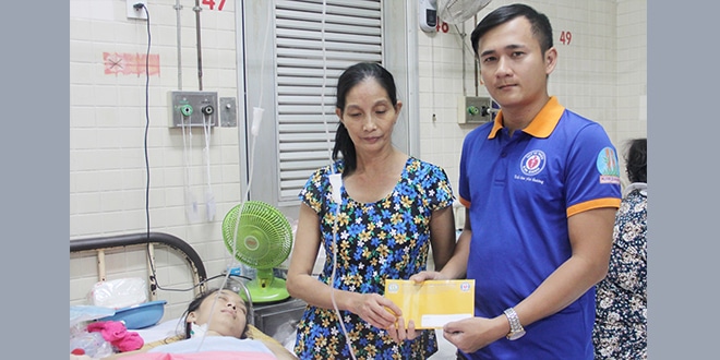 Hỗ trợ viện phí cho cô giáo Nhữ Thị Bình bị tai nạn giao thông nặng.
