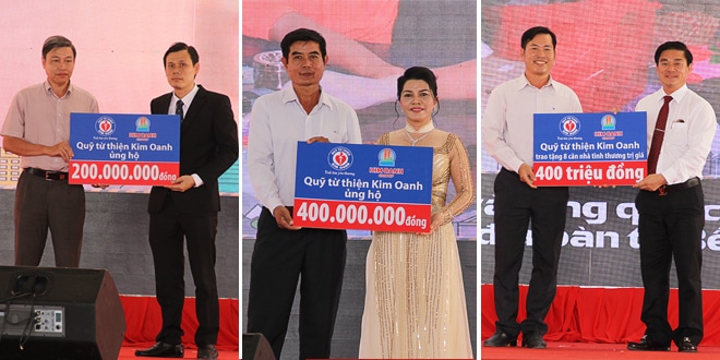 Cam kết tài trợ 1 tỷ đồng giúp đỡ những mảnh đời khó khăn tại huyện Nhơn Trạch