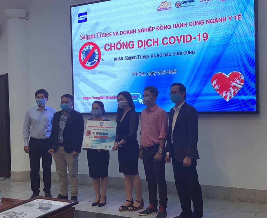 KIM OANH GROUP ĐỒNG HÀNH CÙNG NGÀNH Y TẾ CHỐNG DỊCH COVID-19