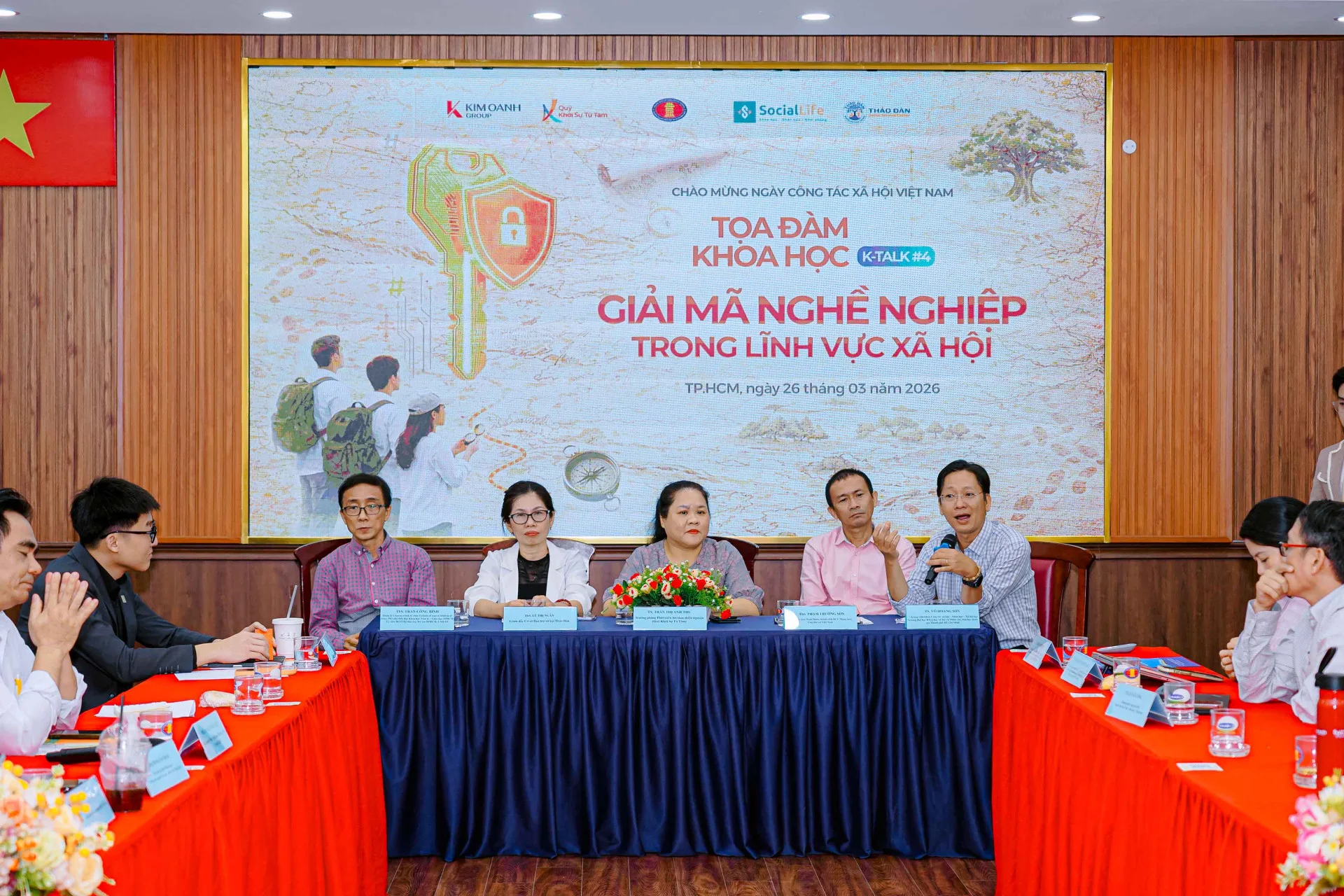 K-TALK MÙA 4 – GIẢI MÃ NGHỀ NGHIỆP TRONG LĨNH VỰC XÃ HỘI