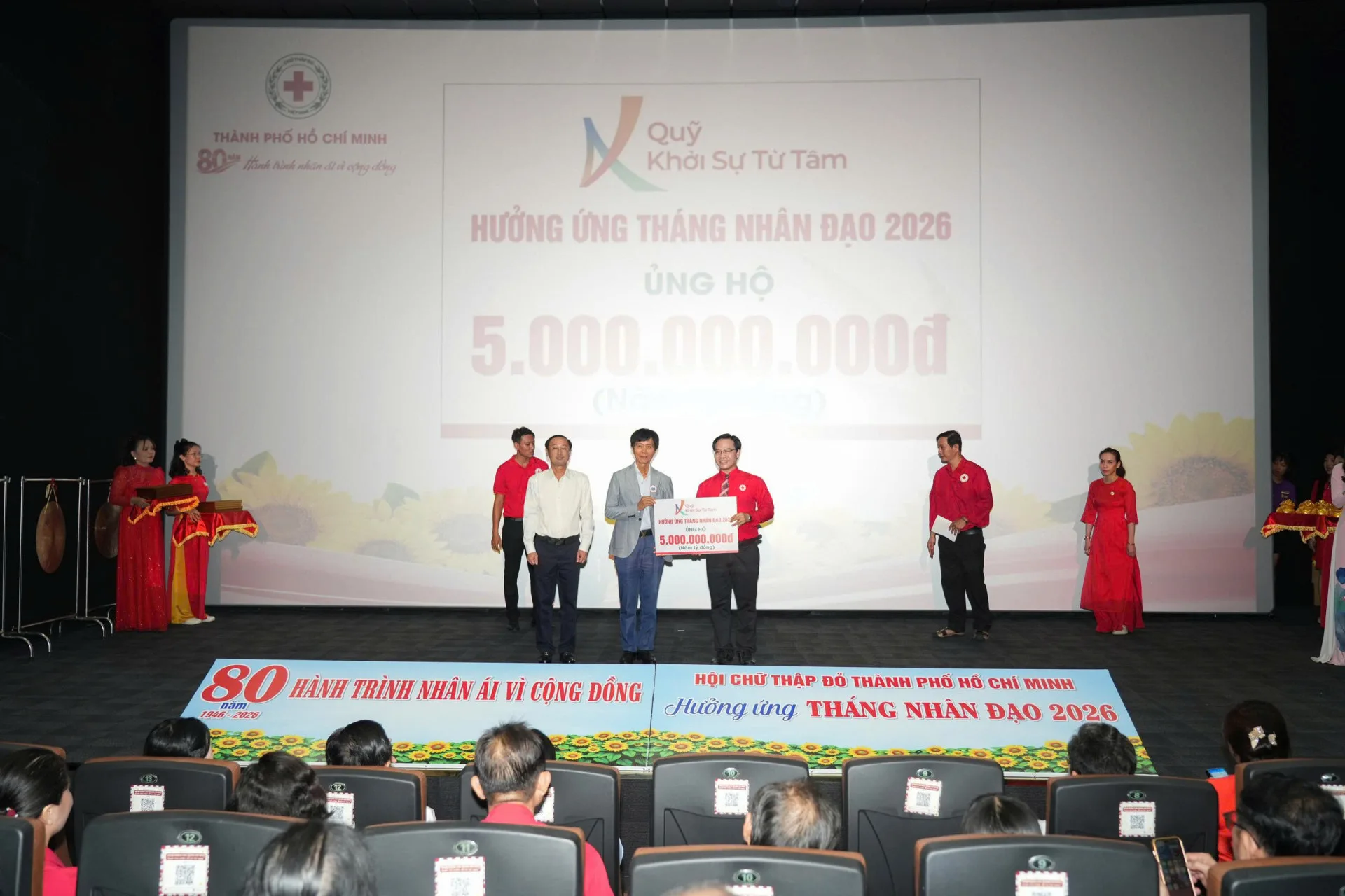 QUỸ KHỞI SỰ TỪ TÂM GÓP 5 TỶ ĐỒNG HỖ TRỢ CÔNG TÁC ỨNG PHÓ THIÊN TAI NĂM 2026