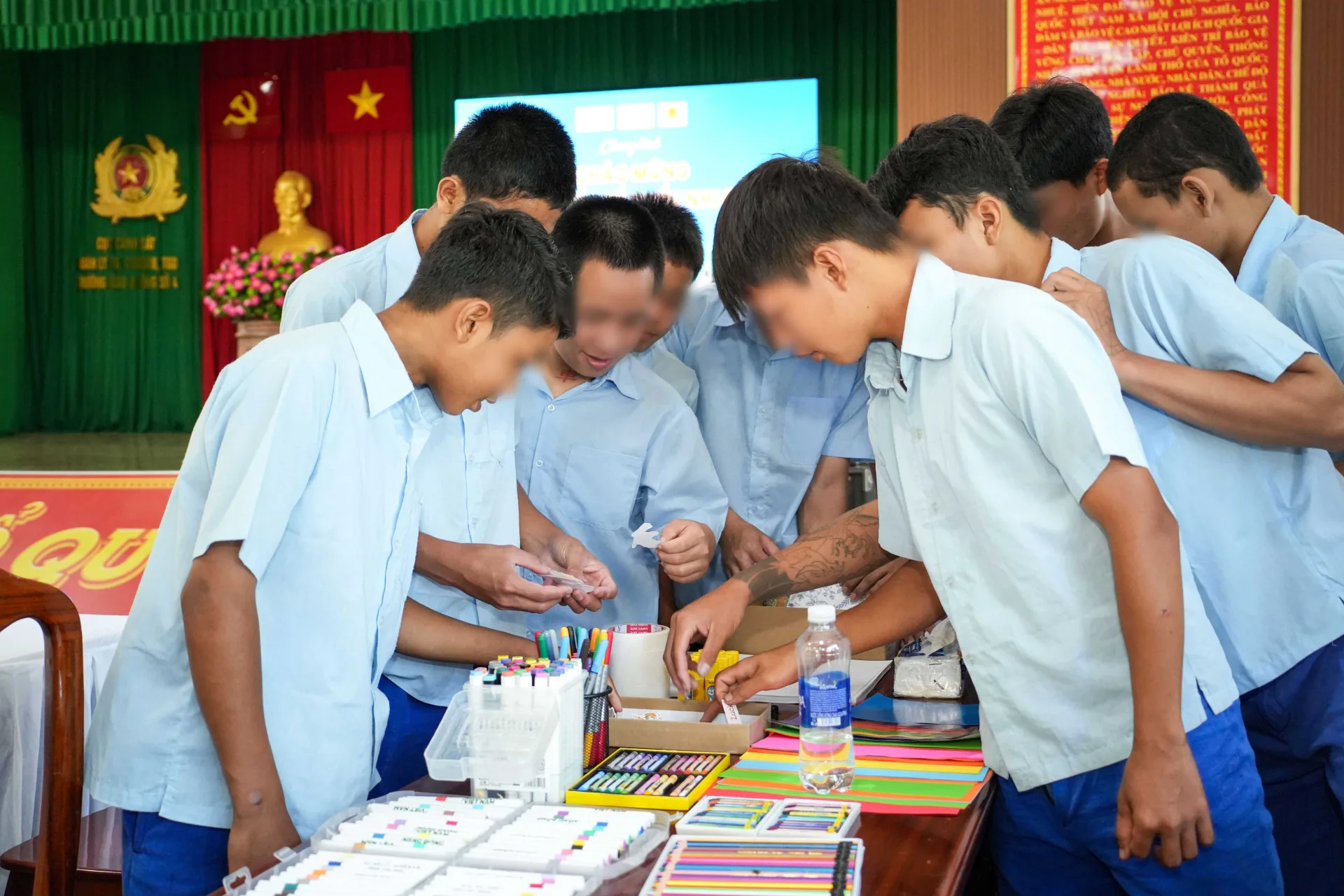 Chương trình Tết thiếu nhi 1/6 tại trường Giáo dưỡng số 4