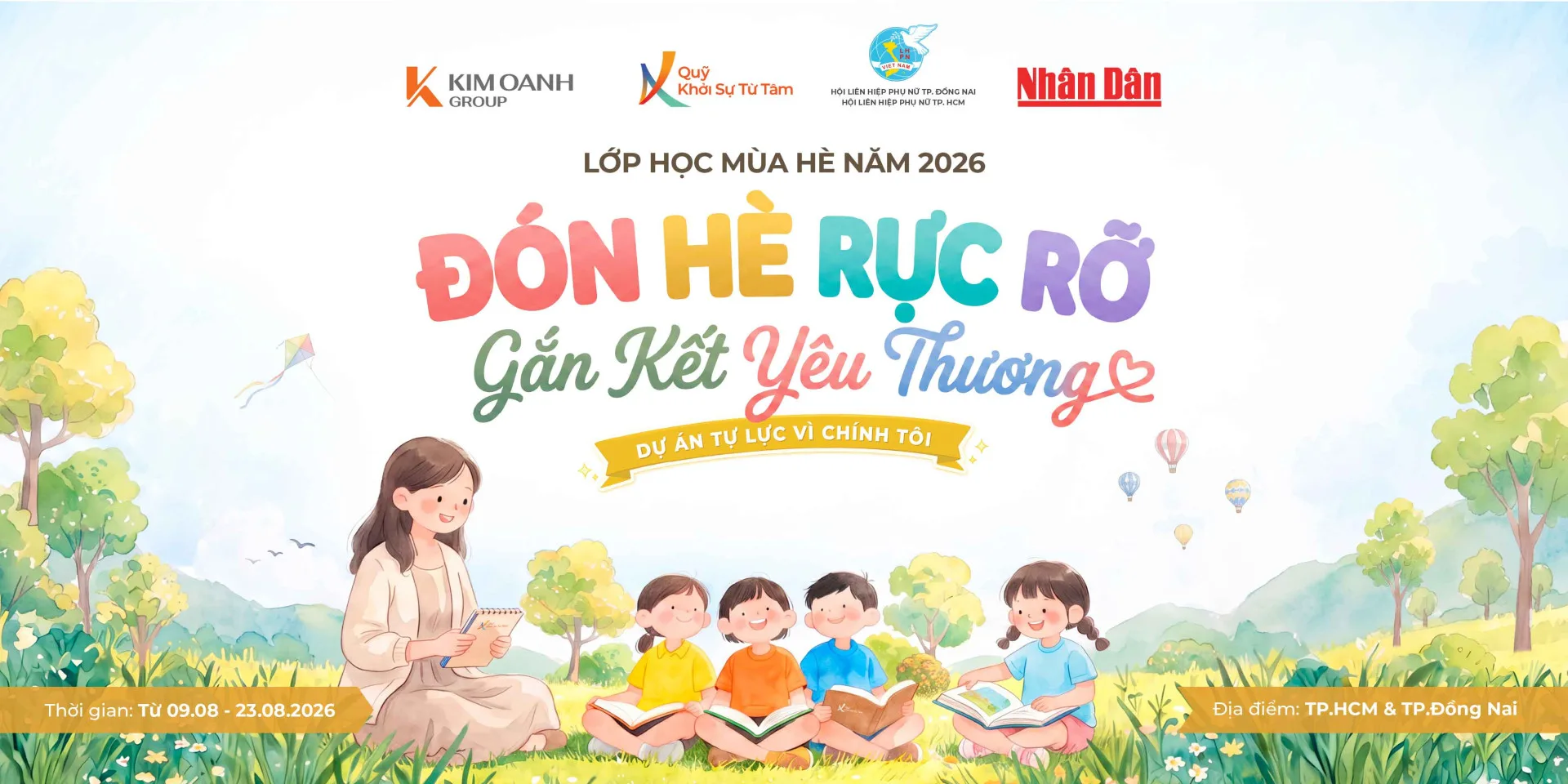 [LỚP HỌC MÙA HÈ 2026] ĐÓN HÈ RỰC RỠ – GẮN KẾT YÊU THƯƠNG: KHỞI HÀNH HÀNH TRÌNH LẤP ĐẦY KHOẢNG TRỐNG
