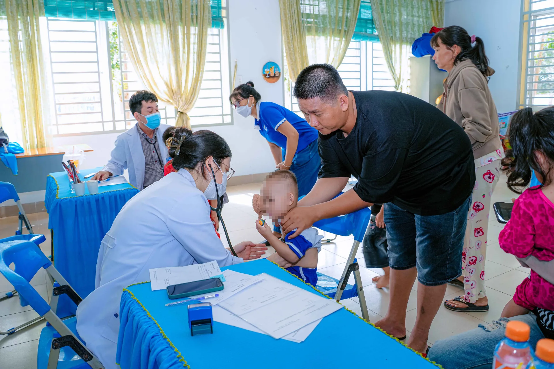 TẦM SOÁT BỆNH TIM MIỄN PHÍ CHO TRẺ EM XÃ MINH THẠNH, TP.HCM