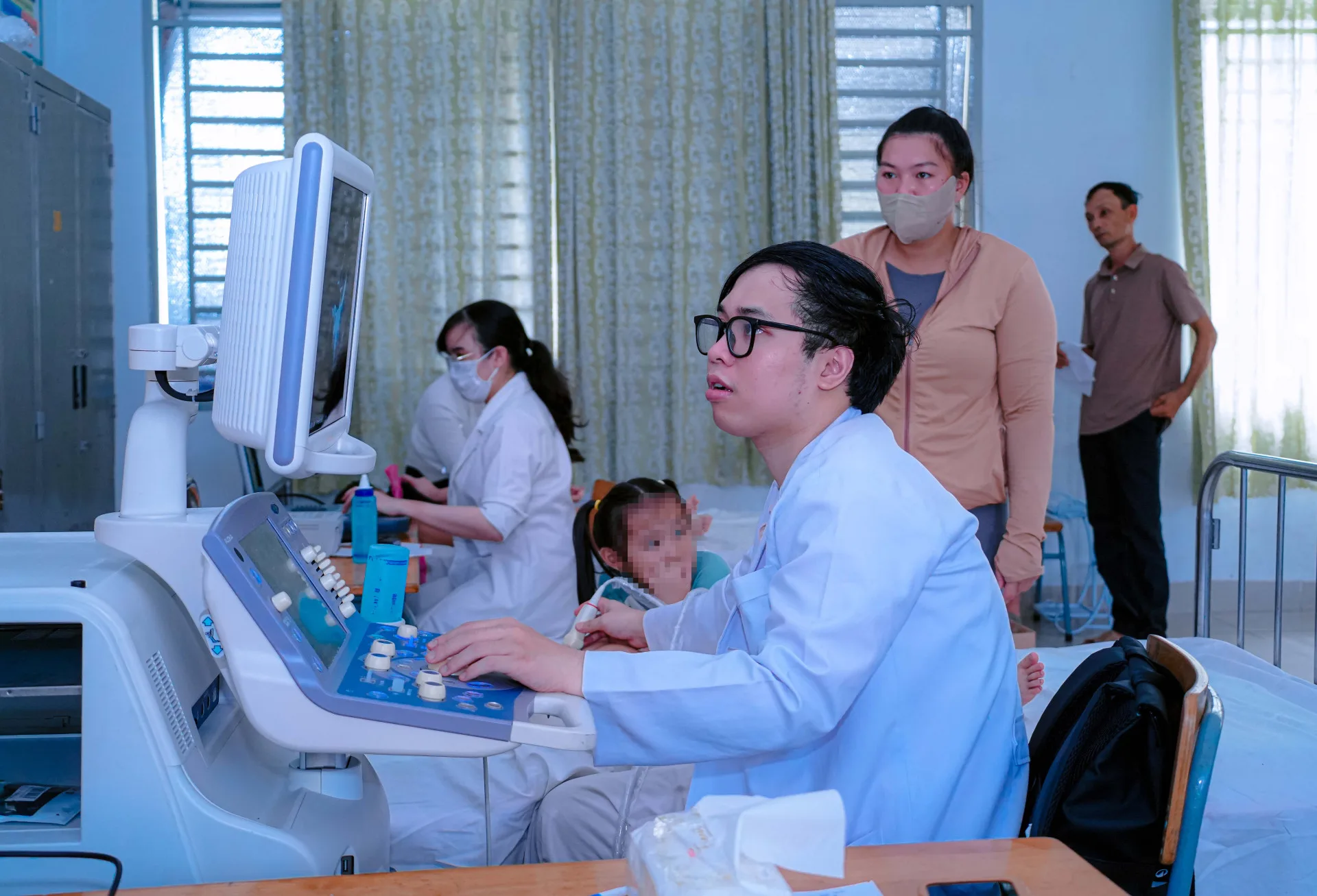 GẦN 600 TRẺ TẠI XÃ MINH THẠNH, TP.HCM ĐƯỢC TẦM SOÁT BỆNH TIM MIỄN PHÍ